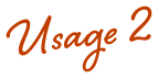 Usage